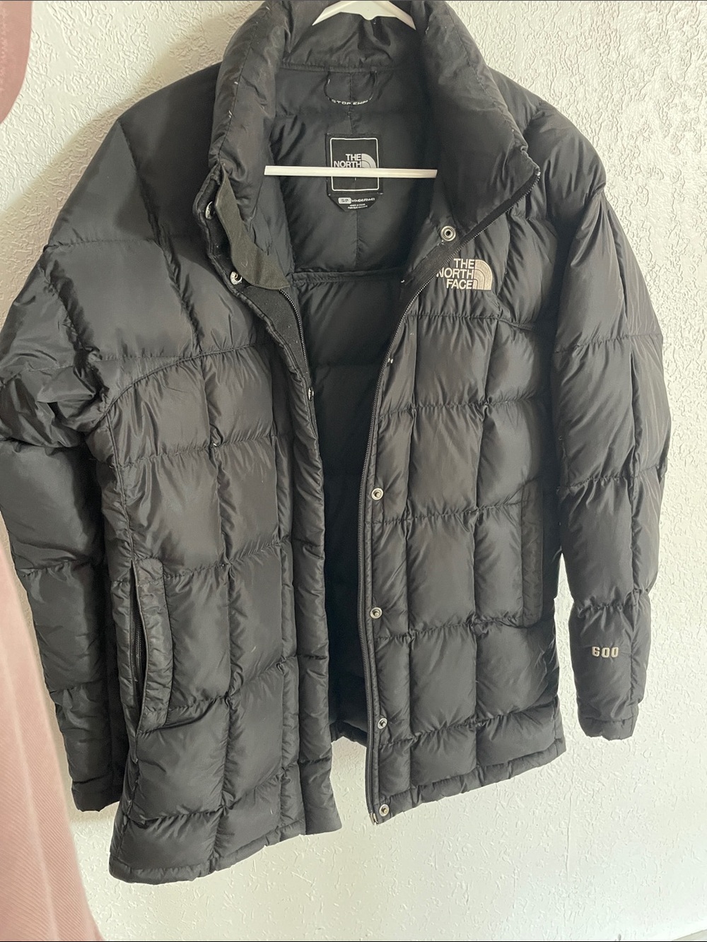 The North Face Black Quilted Down Puffer Jacket - Women's